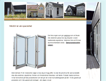 Tablet Screenshot of markfonster.se